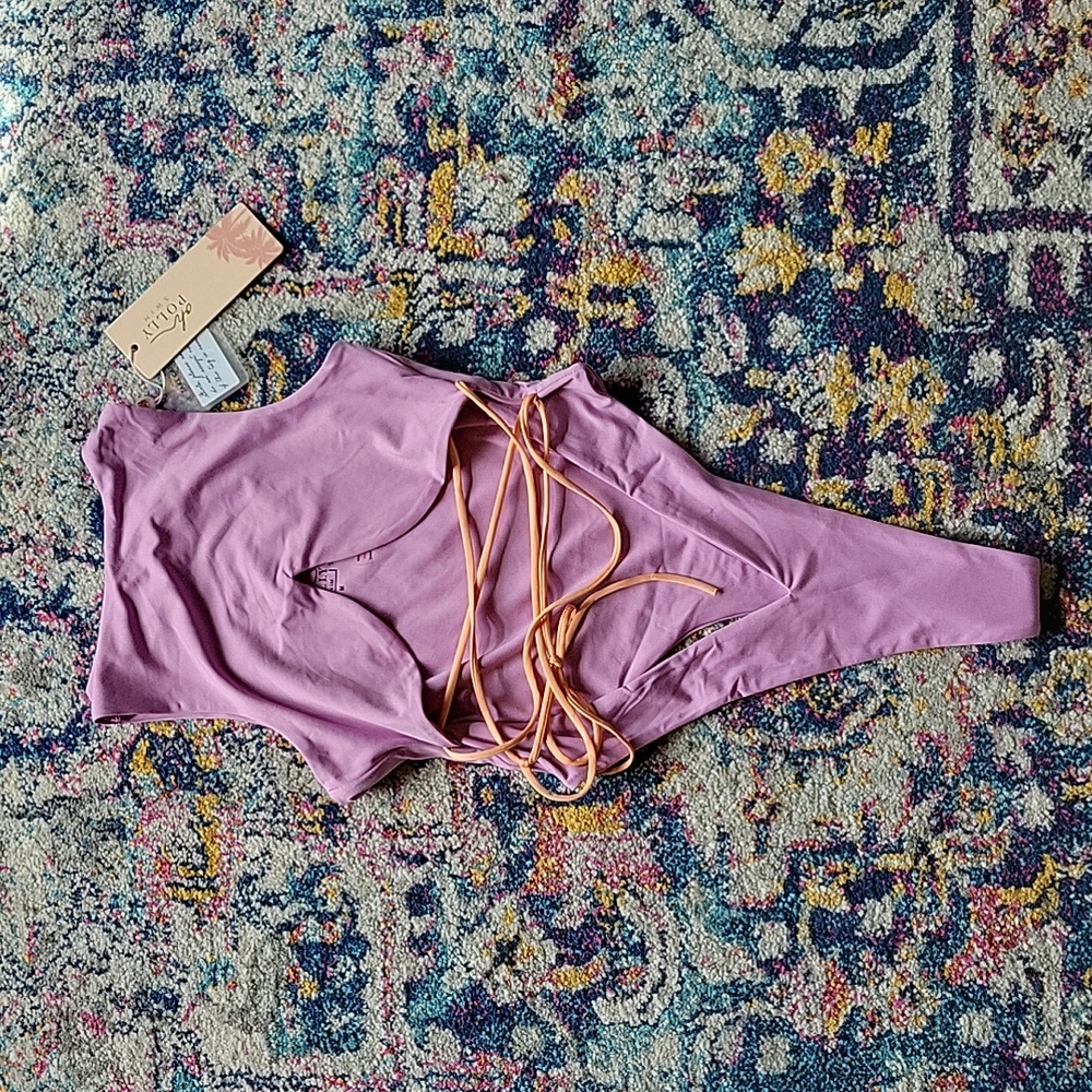 Oh POLLY Thong One Piece Swimsuit